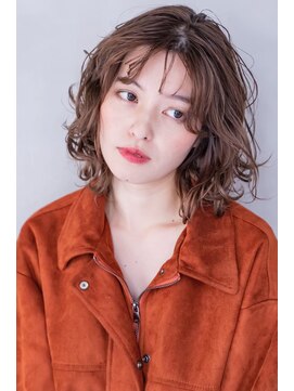 テイラー(Taylor) 【Taylor】大宮 ゆるふわウェーブ×オレンジブラウン