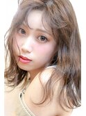 アッシュブラウン×セミウエットミディ