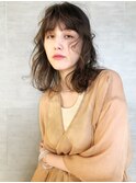 ソフトウルフレイヤーカット_フリンジウェーブ_56901