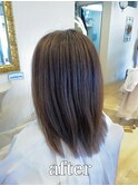 【髪質改善】マットブラウンヘアー