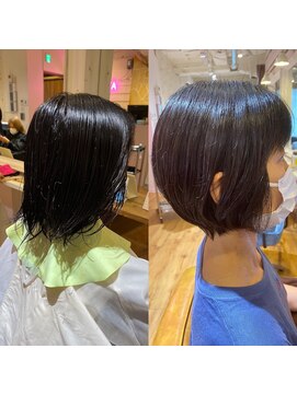 アヴァンス 天王寺店(AVANCE.) 【印象の違い』×【ショートボブ】