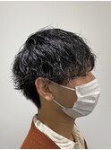 細かめツイストスパイラル　池袋　メンズ