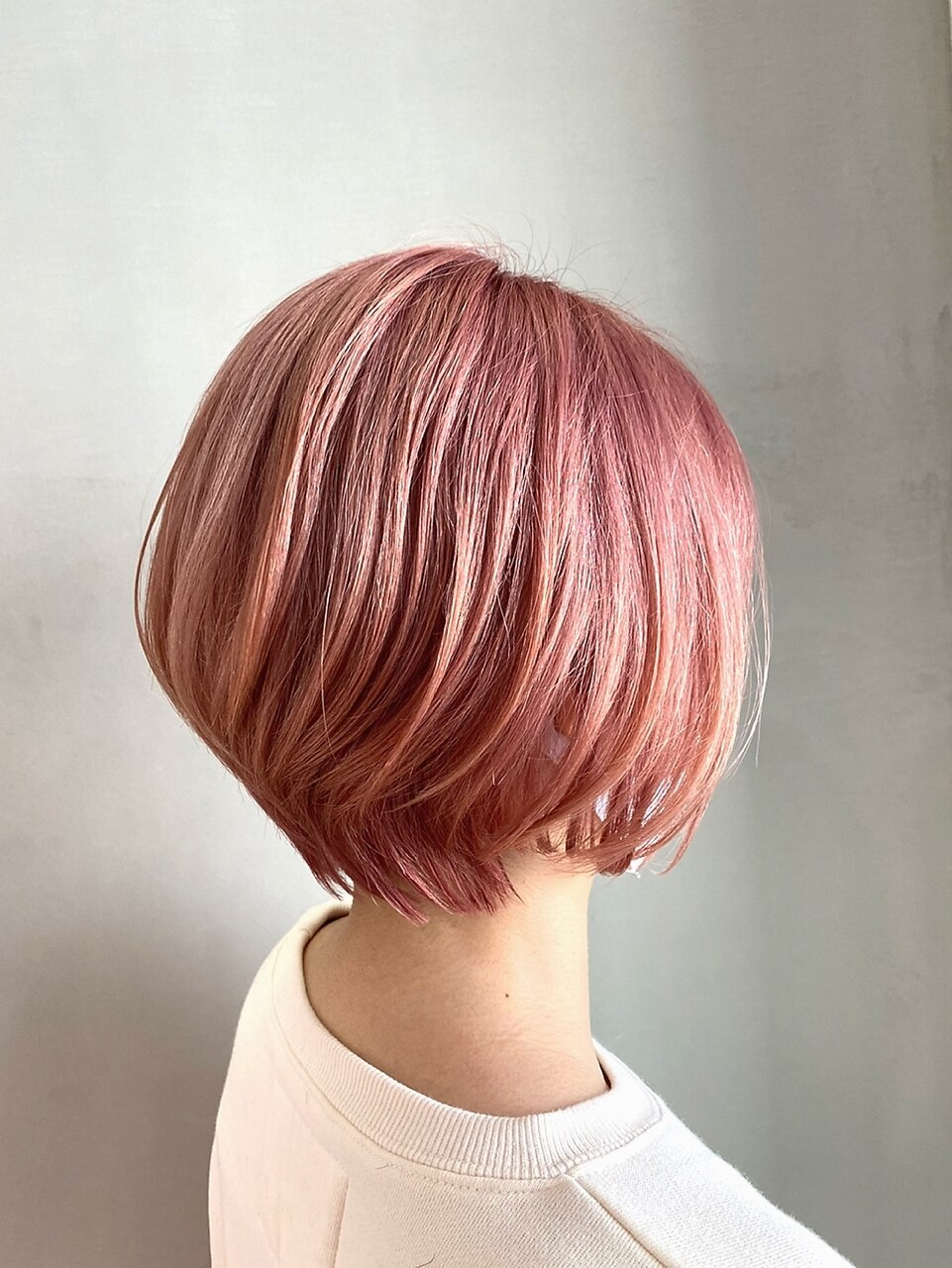 桜ピンク ショート：L147461891｜ムク(MUK)のヘアスタイル