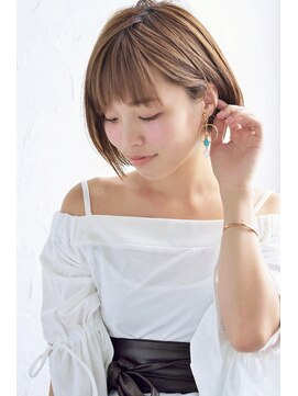 グランアージュ 池袋東口店(grandage) ショートボブ×プレミアムケアカラー×シンプルショート/池袋g