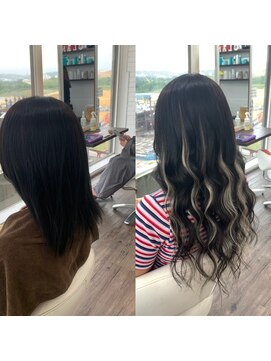 クラン ヘアーアンドスタジオ(CLAN hair & studio) #沖縄美容室#沖縄ハイトーン#プルエクステ