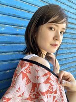 エルジン ヘアドレッサー ショップ(ELGIN HAIR DRESSER SHOP)&nbsp;【saya】スモーキーベージュ