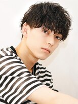 リップス 池袋(LIPPS)&nbsp;ルーズな波巻きパーマがキテる！【ショアブレイクショート】