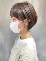 アルバム 渋谷パルコ(ALBUM)&nbsp;まるみショートアッシュベージュ_グレージュカラー_ba377622