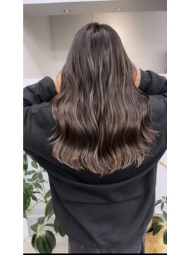 ジルブラン(JIL BLAN) ハイライトバレイヤージュダブルカラー20代30代40代グレージュ