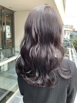 モイヘアーデザイン(moi hair design) シルバーパープル