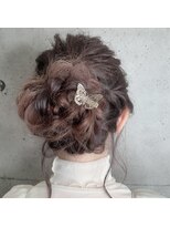 ニスル 上尾店(NISURU)&nbsp;似合わせカット/大人ガーリー/ダークアッシュ/着物/上尾/上尾駅