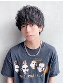 ハイライトマッシュパーマ_カルマパーマアッシュ_ba297191