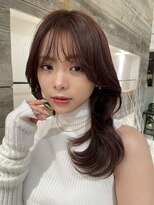 アイヴィー(IVY)&nbsp;艶髪チェリーブラウンくびれヘア【肥田亜沙美】