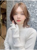 【EMMA GINZA】くびれミディ 大人女性 Aラインボブ【MARIA】