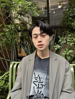 ノーム(norm) メンズパーマ刈り上げないショートアップバング
