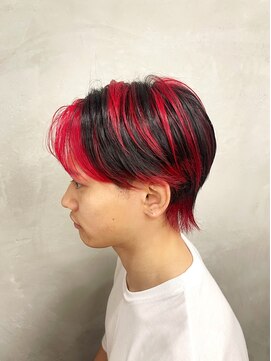 ベジータ(VEGETA) Black×RED highlight end color