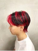 Black×RED highlight end color