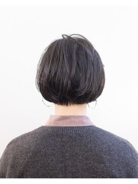 ルプラ ガーデン(le-pla garden) ボブ#ハンサムショート#髪質改善#ケアパーマ#簡単スタイリング