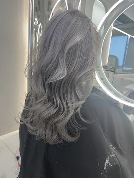 ガガ 心斎橋(GAGA) 韓国/ハイトーンカラー/ワンホンヘア/レイヤーカット/髪質改善