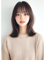 小顔レイヤーカット[#渋谷#髪質改善カラー#レイヤーカット]