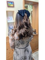 スクウォット(Squat)&nbsp;ゆる巻きハーフアレンジ