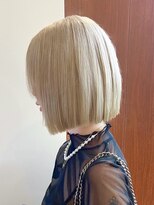 スタニング 渋谷(STUNNING.) レイヤー/ボブ/ケアブリーチ/ダブルカラー/ハイトーン【修】