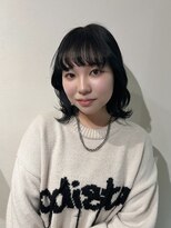 ゼスト 中野店(ZEST)&nbsp;【ZEST中野/Hikaru】ブリーチで落ちるブラックカラー