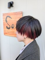 ソル 千葉(Sol)&nbsp;重ねる程鮮やかで濃い発色、ローズレッドインナー