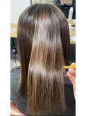 【あかね】髪質改善ストレート