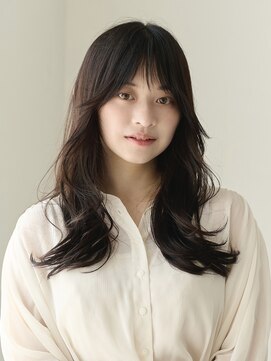 タヤ イオン新百合ヶ丘店(TAYA) 20代30代40代大人可愛い小顔暗髪ロングフェミニンヘアー