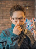 Men’s/フェザーパーマ/サーフカール/ニュアンスデザイン