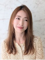 大人ナチュラルロングスタイル