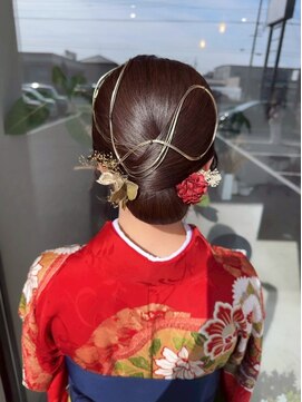 ウノ ア ウノ(uno a uno) 卒業式ヘア