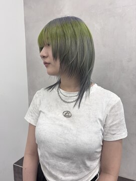 スノットバイガルテ(SNOT by GARTE) カット+ブリーチ+カラー