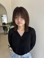 アメリ(Amelie)&nbsp;レイヤーカット×グレージュ