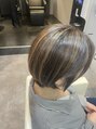 アグ ヘアー ソア 清水商店街店(Agu hair soa)&nbsp;ハイライトを入れて白髪をデザインに！