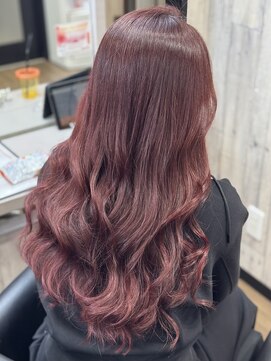 ネクサス 心斎橋(Nexus) 心斎橋/くびれヘア/シールエクステ/デザインカラー/ハイトーン