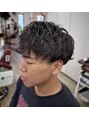 ヘア ナヴォーナ 千代ケ崎店(hair NAVONA) パーマ初めての方でもセットしやすい、シャドウパーマ!