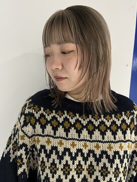 リノショアーズ 元町店(RINOSHORES) ローライト×ハイトーンベージュ