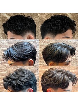 アールドボーテ 理容室(R de Beaute) 銀座 七三分け パーマ特集