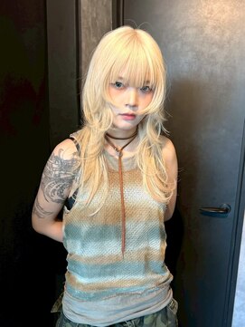 ヌル 表参道本店(Null) ブロンド/ケアブリーチ/ブリーチカラー/表参道/原宿