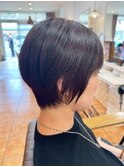 丸みショートボブ【奈良市】