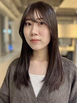 マッシュ チャヤマチ(MASHU chayamachi) 柔らか透明感/ブリーチなし/オリーブブラウン/大阪梅田