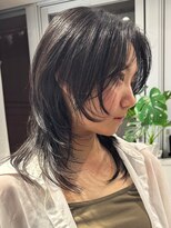 ホープ(hope)&nbsp;ミディアムヘア ハッシュレイヤーカット 大阪梅田
