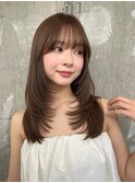レイヤー/ミディアムレイヤー/ミディアム/10代20代30代/表参道