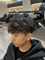ビカムメンズヘアー 栄店(become men's hair)&nbsp;縦落ちツイストスパイラルマッシュ