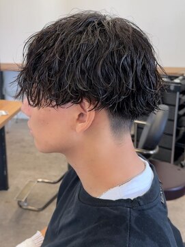 エルマーク 京都駅前(L-MARK) マッシュヘア/波巻きパーマ/men's/スパイラルパーマ