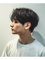 リエル(LIERU) 縮毛矯正で作る毛流れメンズヘア