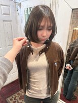 トロニー(TLONY)&nbsp;ボブレイヤー/オリーブベージュ/春カラー/渋谷