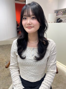 フィット ヒュー 千葉(fit hue) イメチェン/ピンクベージュ/アンブレラカラー/前髪/千葉